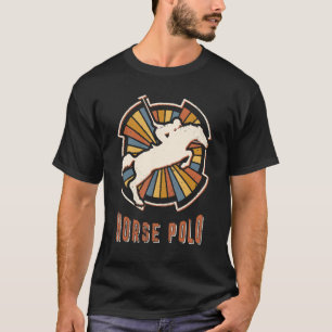 T-shirt Cheval Polo Vintage Classic Retro Sport Love