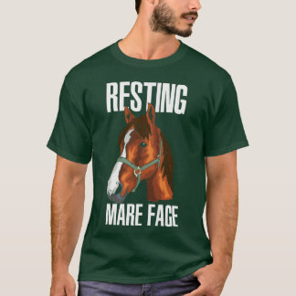 T-shirt Cheval Ponies Cheval Équitation Cheval équitation