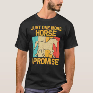 T-shirt Cheval Pour Hommes Femmes Cheval Hippique Course
