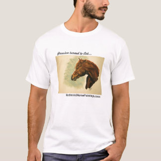 T-shirt Cheval quart