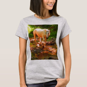 T-shirt Cheval quart de palomino