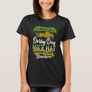 T-shirt Cheval Racing Il Doit Être Derby Jour Ky Derby Che
