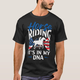 T-shirt Cheval Racing Jockeys Horseback équitation Equestr