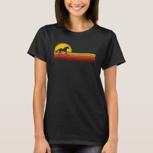 T-shirt Cheval Retro Style Vintage 60s les années 70 Homme