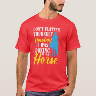 T-shirt Cheval Revolver Brave Freedom amis