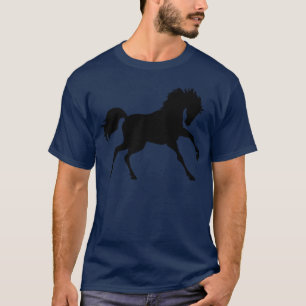 T-shirt Cheval sauvage et propriétaire du cheval libre Rod