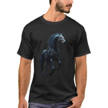 T-shirt Cheval Skeletal