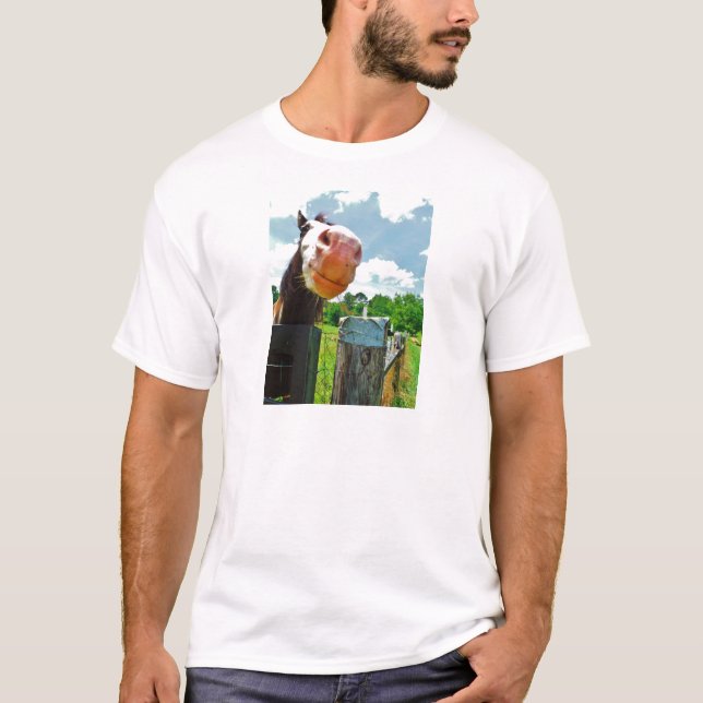 T-shirt Cheval souriant (Devant)