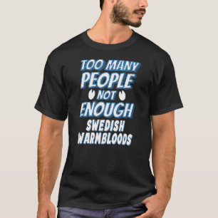 T-shirt Cheval Suédois Warmblood