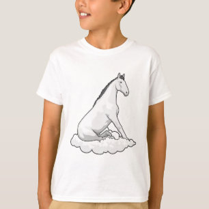 T-shirt Cheval sur nuage