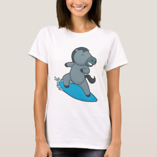 T-shirt Cheval Surfer Sports nautiques