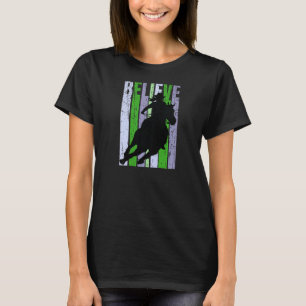 T-shirt Cheval vert femme motivation inspirante C