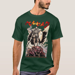 T-shirt Chevalier crâne Chevalier Squelette Guerrier