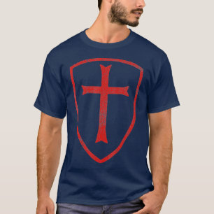 T-shirt Chevalier Croiseur Templier Croisader Hommes Disto
