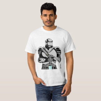 T-shirt Chevalier dans l'armure brillante