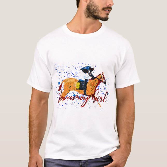 T-shirt Chevalier de course de championne de la Monomoy (Devant)