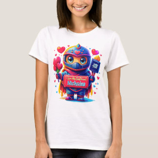 T-shirt Chevalier de l'amour petit ami