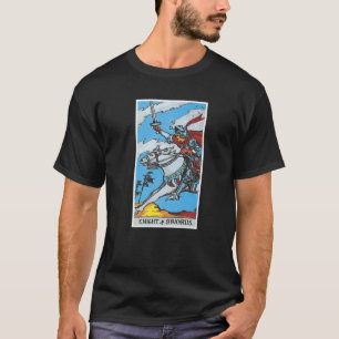 T-shirt Chevalier Des Épées Carte Tarot Croyances Occultes