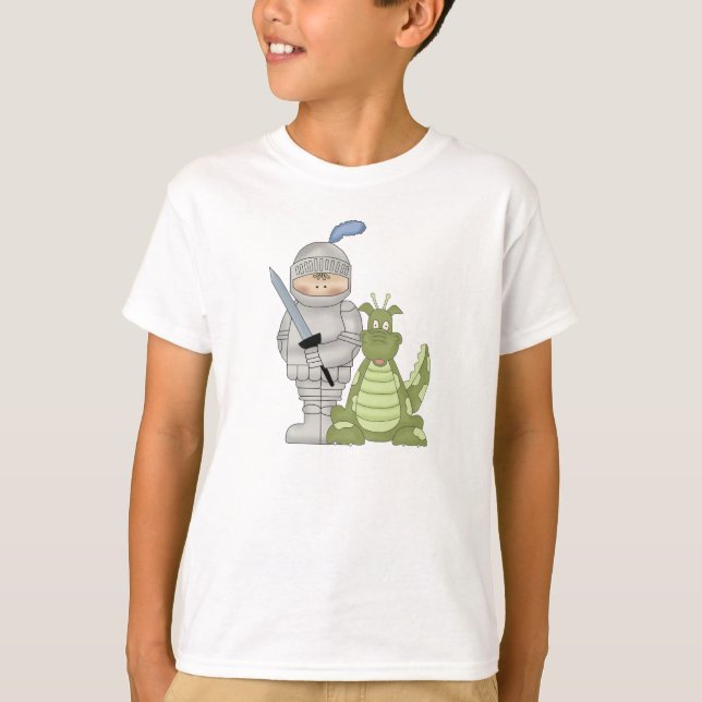T-shirt Chevalier dragon (Devant)