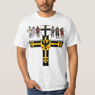 T-shirt Chevalier et armoiries allemands