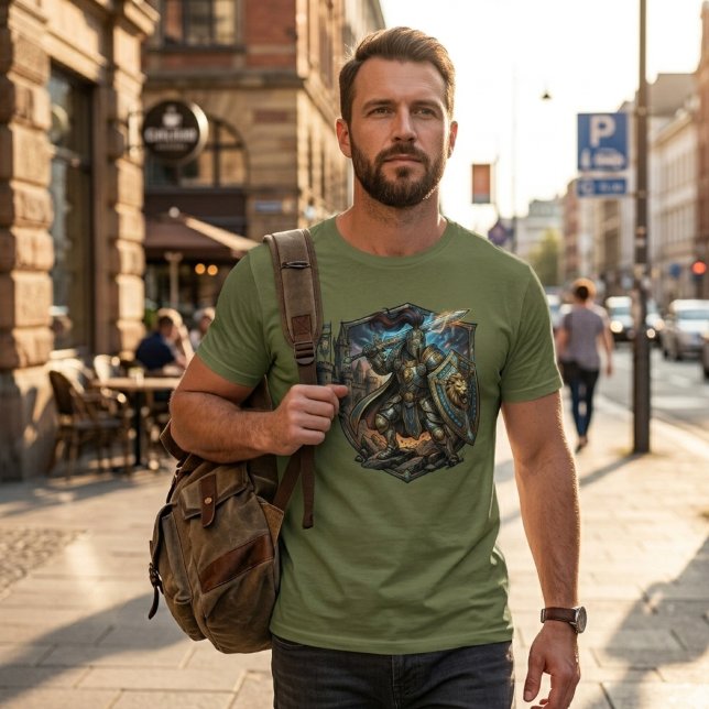 T-Shirt Chevalier Héroïque (Créateur téléchargé)
