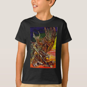 T-SHIRT CHEVALIER SOMBRE