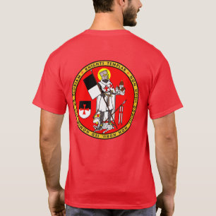 T-shirt Chevalier Templar avec la chemise de joint de