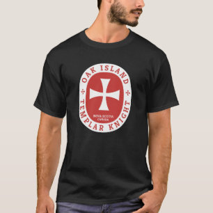T-shirt Chevalier Templiers de l'île Oak