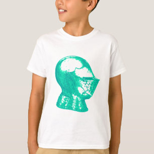 T-shirt Chevaliers médiévaux de casque d'armure de