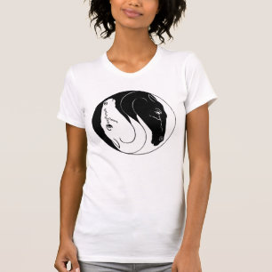 T-shirt Cheval's head yin yang