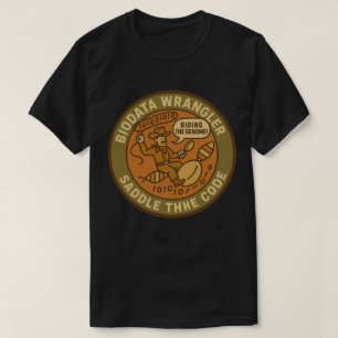 T-shirt Chevaucher l'aventure de la bio-informatique du gé