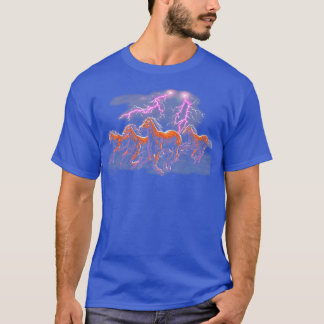 T-shirt Chevaux 80s Style Camion Stop Tee