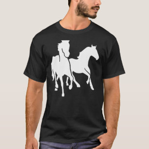 T-shirt Chevaux au galop