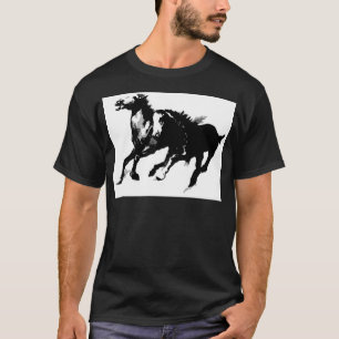 T-shirt Chevaux de course