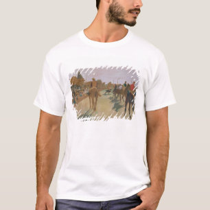 T-shirt Chevaux de course d'Edgar Degas   devant les
