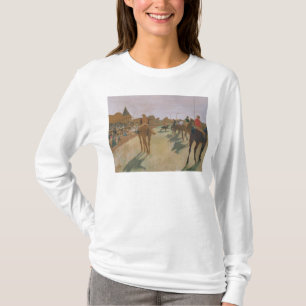 T-shirt Chevaux de course d'Edgar Degas devant les