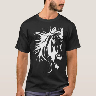 T-shirt Chevaux de tête Cheval de l'Auteur