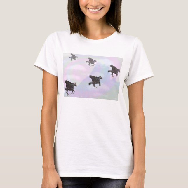 T-shirt Chevaux de vol (Devant)