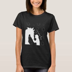 T-shirt Chevaux Équitation Dames Pour Rider