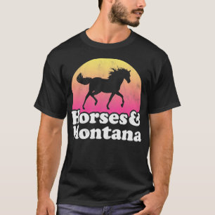 T-shirt Chevaux et cadeau Montana pour les amateurs de che