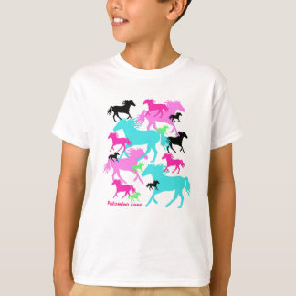 T-shirt Chevaux lumineux