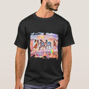 T-shirt Chevaux sauvages