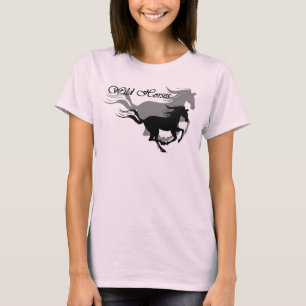T-shirt Chevaux sauvages