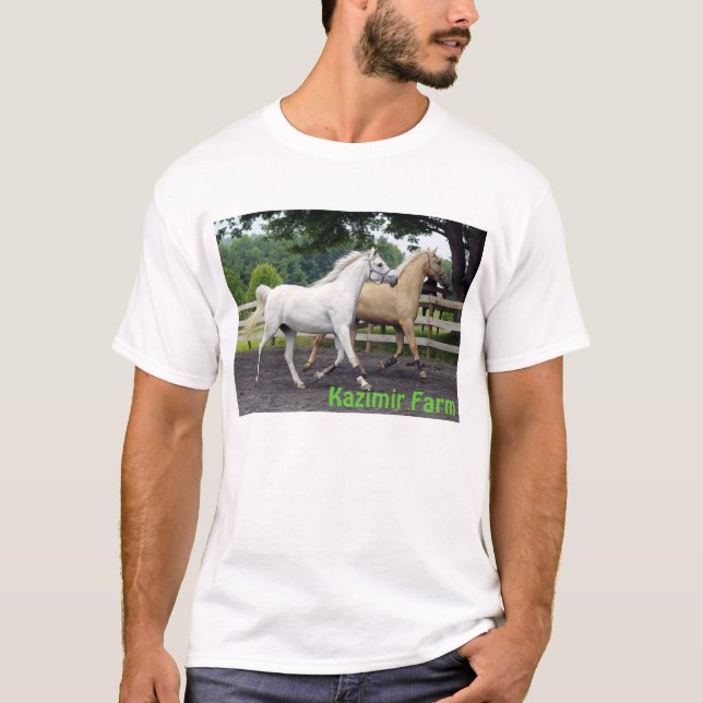 T-shirt Chevaux synchronisés (Devant)