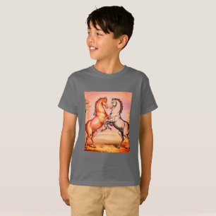 T-shirt Chevaux vintages