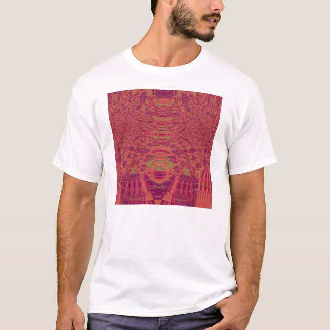 T-shirt Cheveux blancs de pièce en t grands (Devant)
