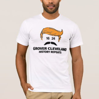 T-shirt Cheveux d'or et visage de moustache