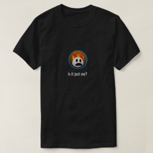 T-shirt Cheveux en feu