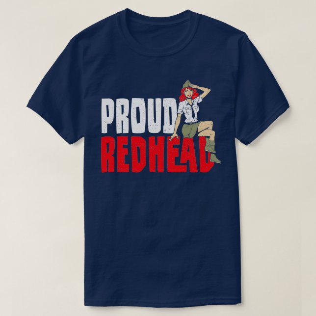T-shirt Cheveux roux 2 (Design devant)