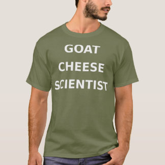 T-shirt Chèvre Cheese Scientifique Funny Gag Cadeau Gâteau